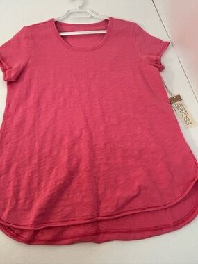 Cotton slub scoop neck tee small watermelon NWT